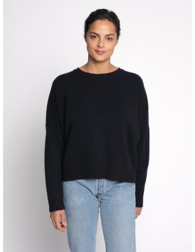 THE TRAPEZE SWEATER | Navy Blue de pas cher