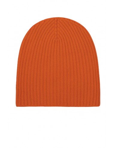 THE CLASSIC RIBBED BEANIE | Heathered Orange store