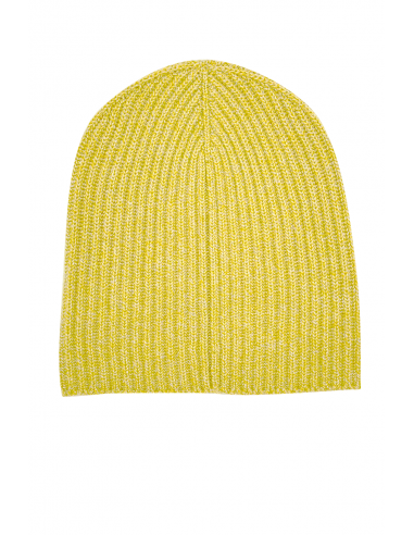 THE CLASSIC RIBBED BEANIE | Marled yellow Les magasins à Paris