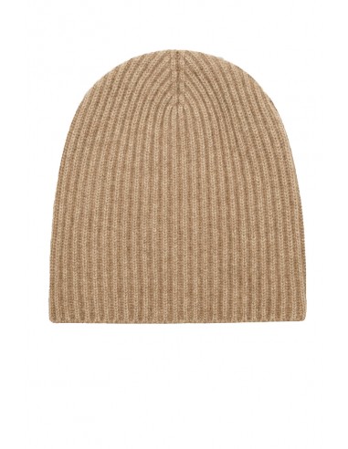 THE CLASSIC RIBBED BEANIE | Pecan de France