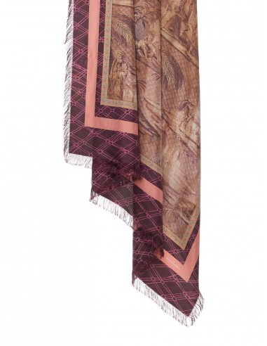 THE FRINGED SILK SCARF | Oriental Pour