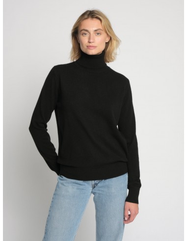 THE CASHMERE ROLLNECK | Black outlet