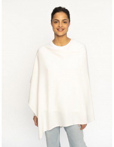 THE CLASSIC PONCHO | ICE WHITE l'évolution des habitudes 