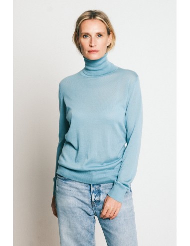 THE SUPER LIGHT ROLLNECK SWEATER | SHEERWATER en stock