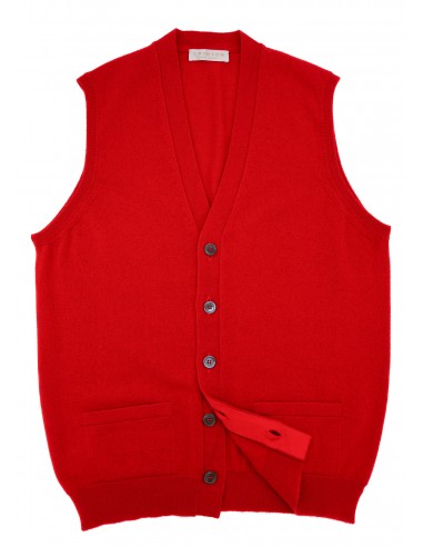 SLEEVELESS CARDIGAN | CARDINAL outlet