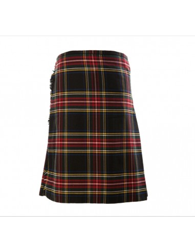 Kilt printemps/automne "STEWART BLACK" Par le système avancé 