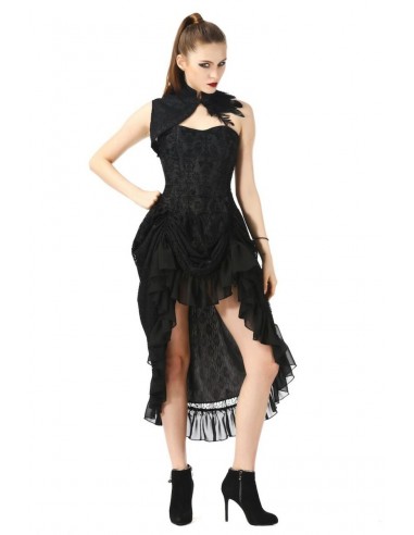 ROBE NOIR STYLE CABARET GOTHIQUE Les êtres humains sont 