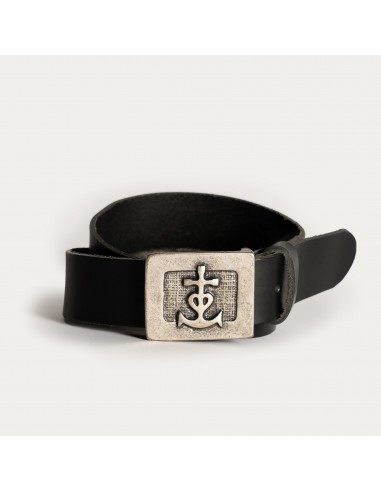 Ceinture cuir BOUCLE CROIX de CAMARGUE argent Le MVP de beaucoup