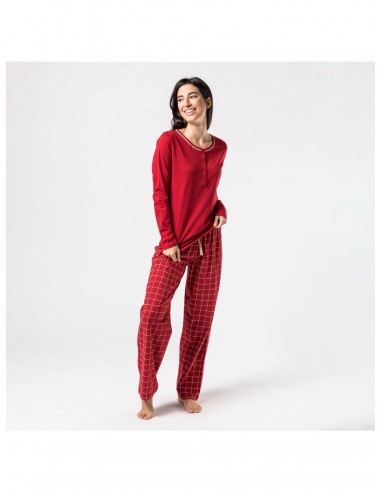 Pyjama manches longues en coton bio sur le site 