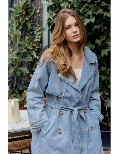 Trench en denim 50-70% off 